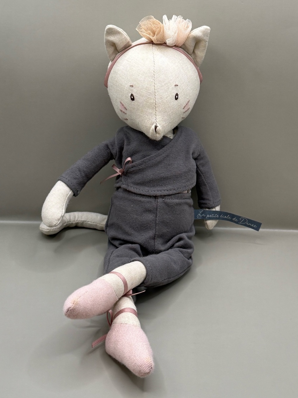 Moulin Roty Celestine Cat Soft Doll Plush Le Petite Ecole de Danse
